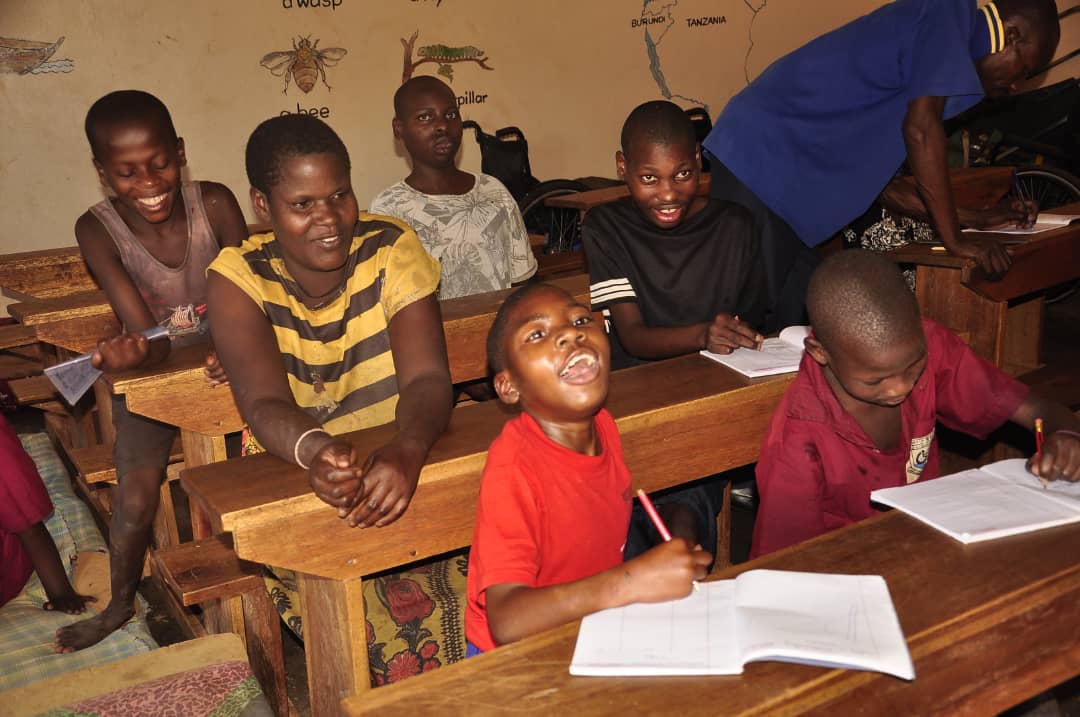 Children in classroom during MRF education program